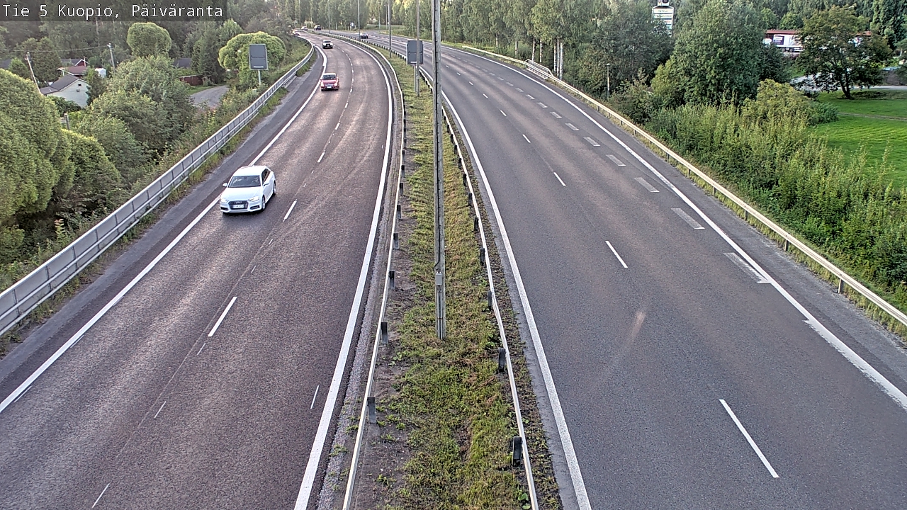 Kelikamerat Kuva Tie 5 Kuopio, Päiväranta, Kuopio, Pohjois-Savo