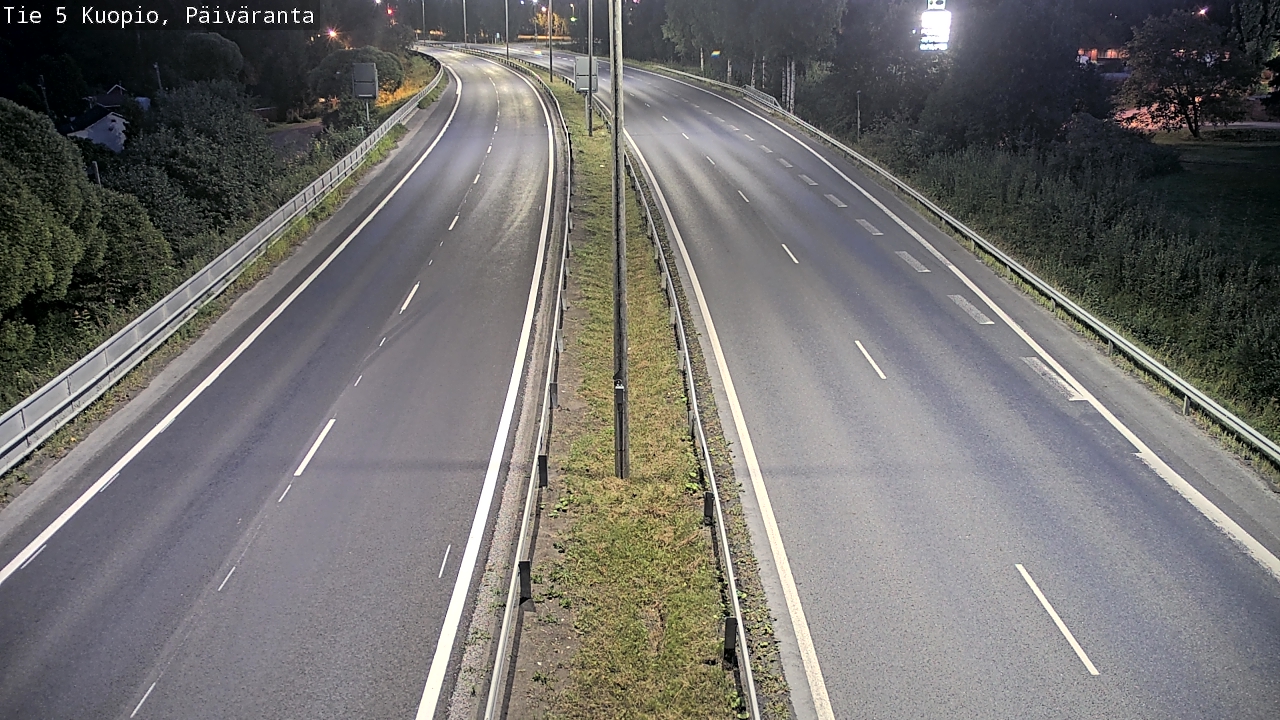 Kelikamerat Kuva Tie 5 Kuopio, Päiväranta, Kuopio, Pohjois-Savo