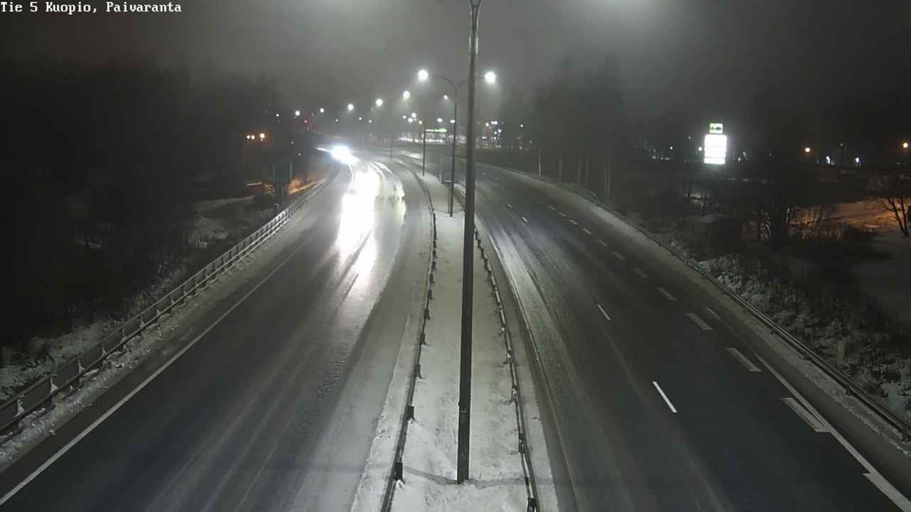 Weather Camera Image Road 5 Kuopio, Päiväranta, Kuopio, Pohjois-Savo