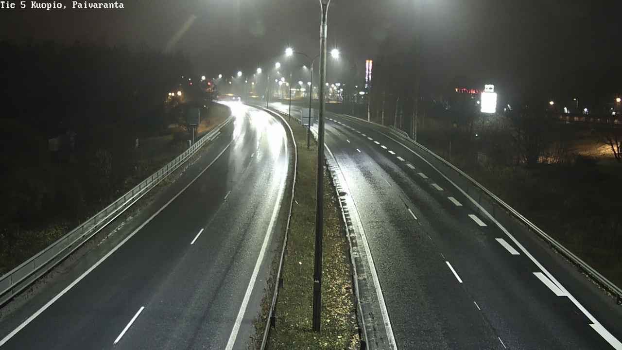 Weather Camera Image Road 5 Kuopio, Päiväranta, Kuopio, Pohjois-Savo