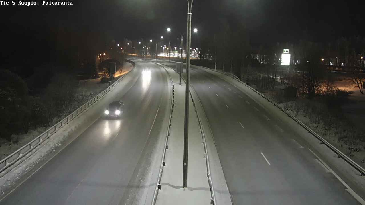 Weather Camera Image Road 5 Kuopio, Päiväranta, Kuopio, Pohjois-Savo