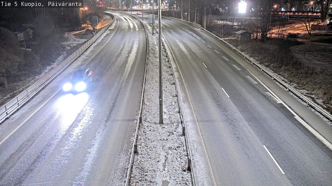 Kelikamerat Kuva Tie 5 Kuopio, Päiväranta, Kuopio, Pohjois-Savo