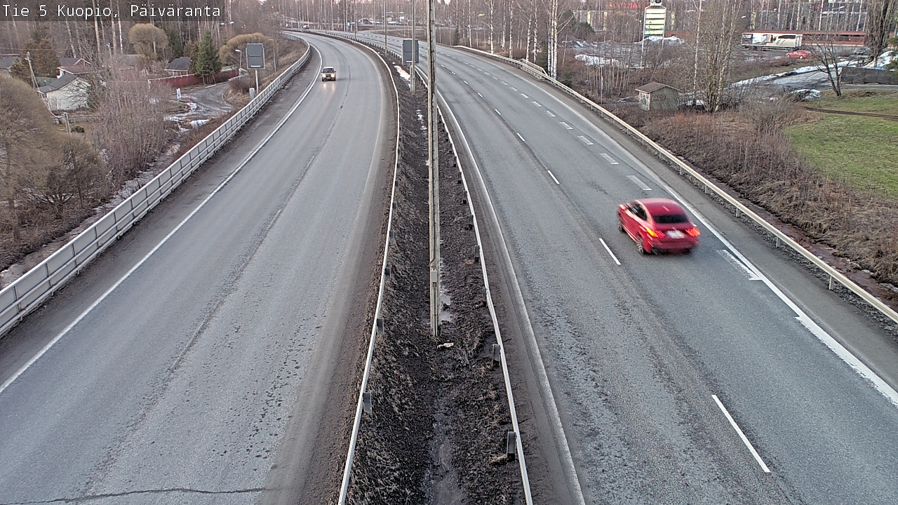 Kelikamerat Kuva Tie 5 Kuopio, Päiväranta, Kuopio, Pohjois-Savo