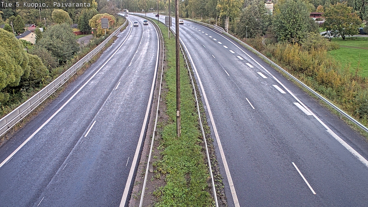 Kelikamerat Kuva Tie 5 Kuopio, Päiväranta, Kuopio, Pohjois-Savo