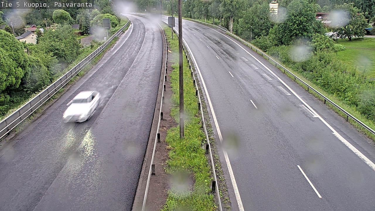 Weather Camera Image Road 5 Kuopio, Päiväranta, Kuopio, Pohjois-Savo
