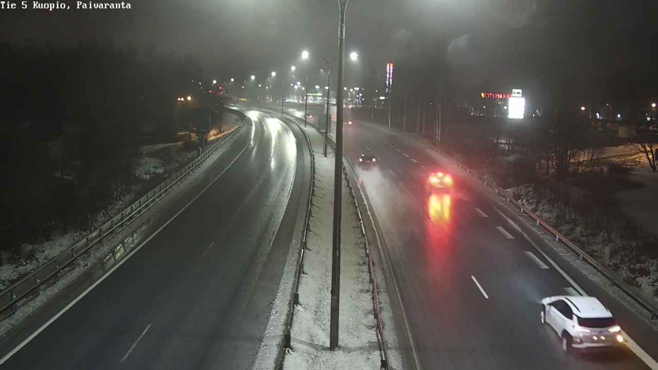 Weather Camera Image Väg 5 Kuopio, Päiväranta, Kuopio, Pohjois-Savo
