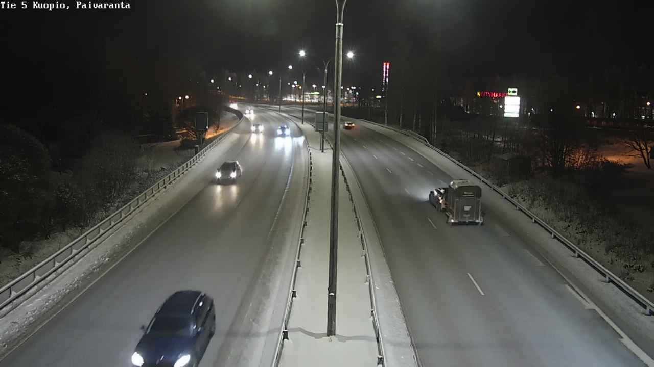 Weather Camera Image Väg 5 Kuopio, Päiväranta, Kuopio, Pohjois-Savo