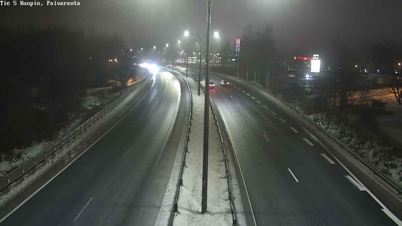Weather Camera Image Road 5 Kuopio, Päiväranta, Kuopio, Pohjois-Savo