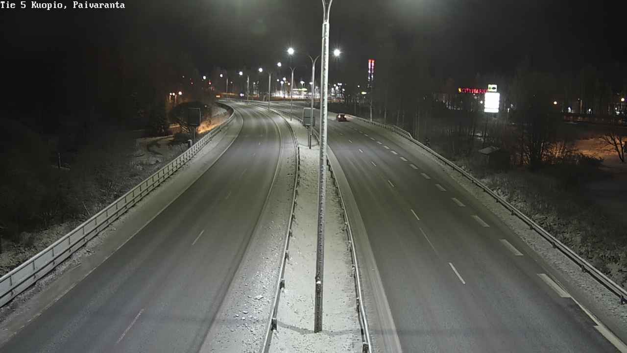 Kelikamerat Kuva Tie 5 Kuopio, Päiväranta, Kuopio, Pohjois-Savo