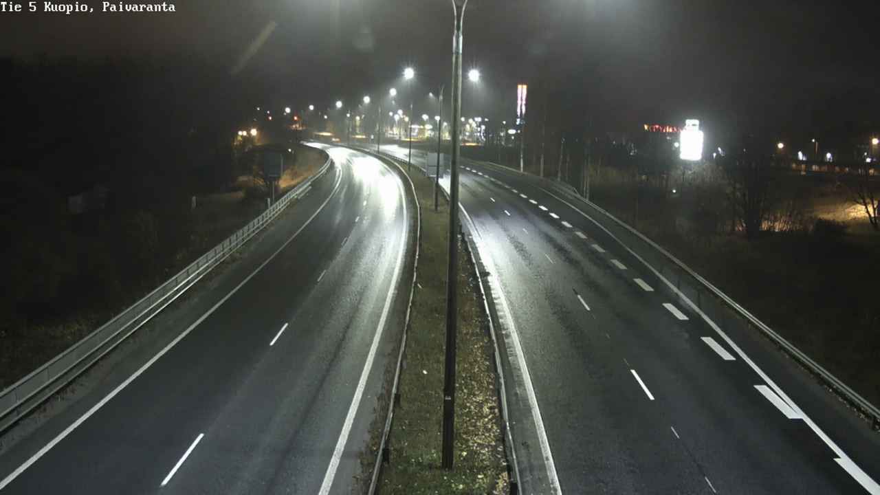 Weather Camera Image Road 5 Kuopio, Päiväranta, Kuopio, Pohjois-Savo