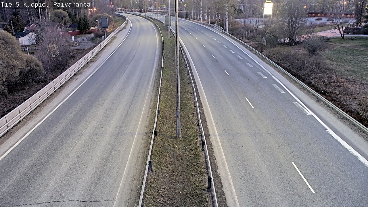 Kelikamerat Kuva Tie 5 Kuopio, Päiväranta, Kuopio, Pohjois-Savo