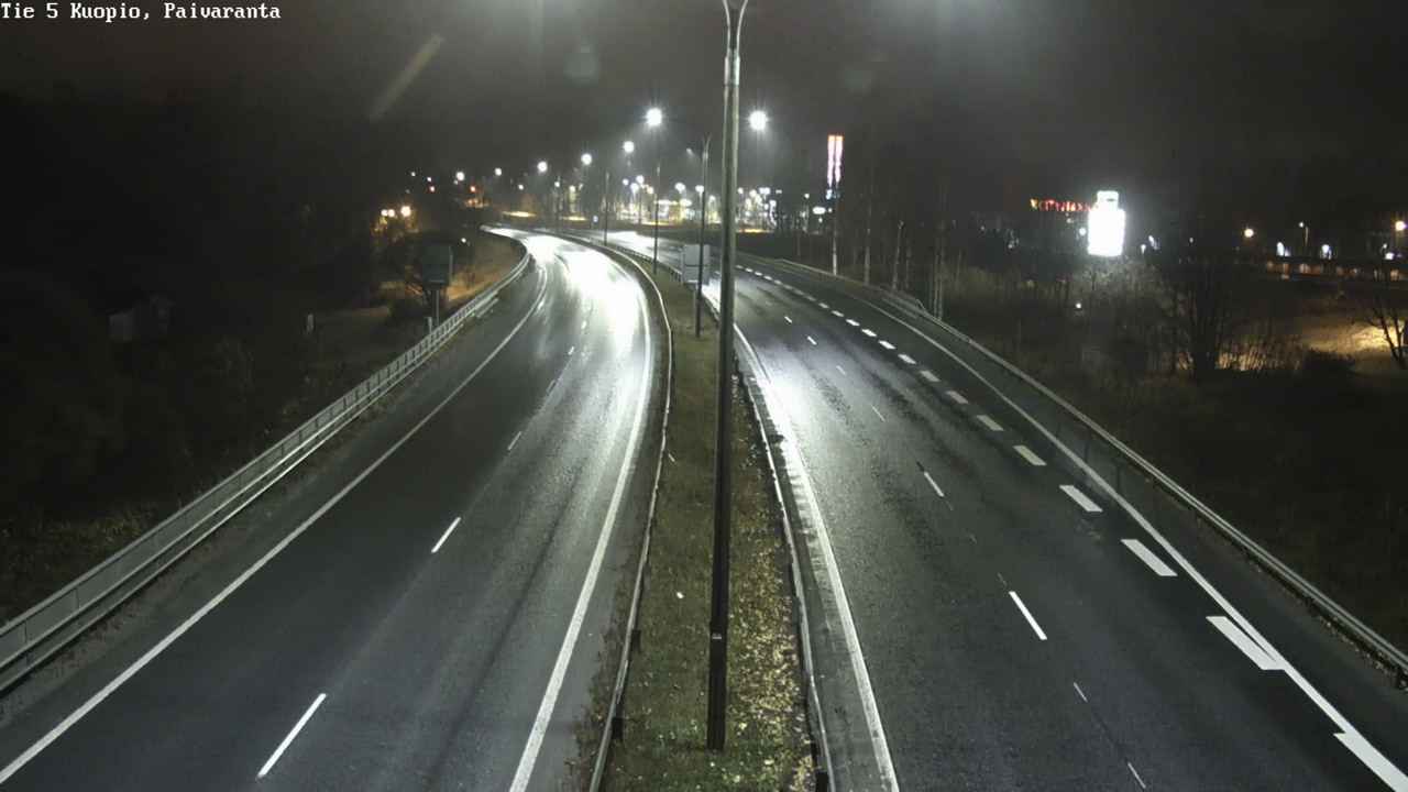 Weather Camera Image Road 5 Kuopio, Päiväranta, Kuopio, Pohjois-Savo