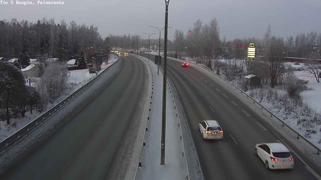 Kelikamerat Kuva Tie 5 Kuopio, Päiväranta, Kuopio, Pohjois-Savo