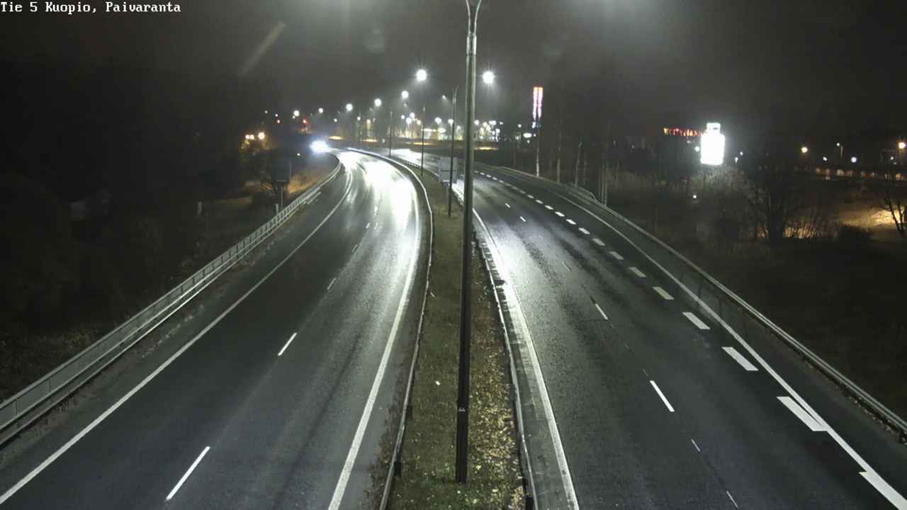 Weather Camera Image Road 5 Kuopio, Päiväranta, Kuopio, Pohjois-Savo