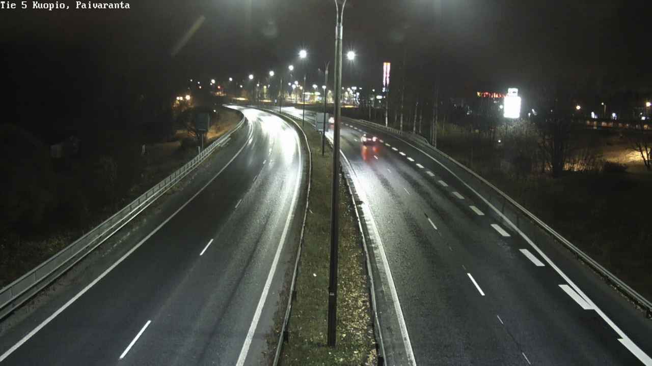 Weather Camera Image Road 5 Kuopio, Päiväranta, Kuopio, Pohjois-Savo