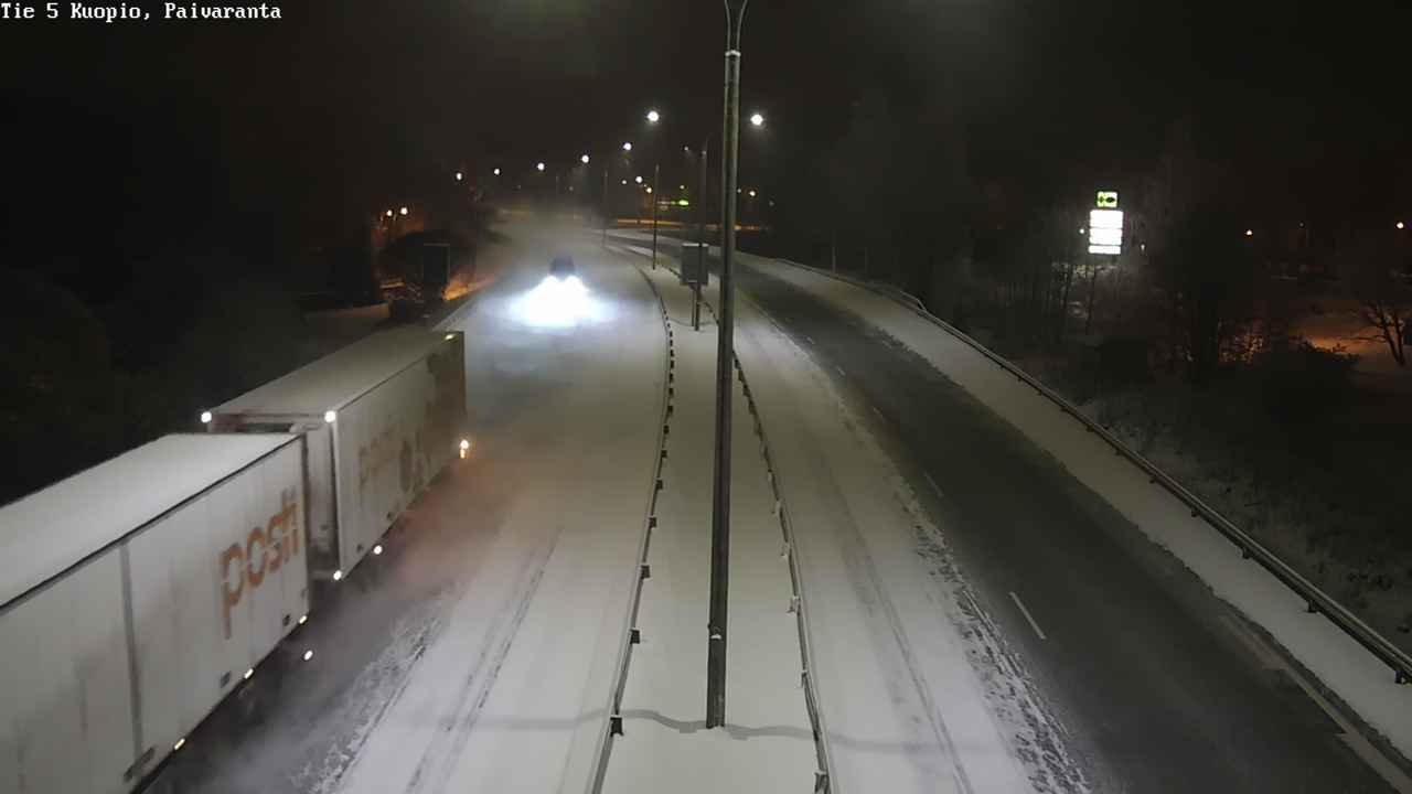 Kelikamerat Kuva Tie 5 Kuopio, Päiväranta, Kuopio, Pohjois-Savo