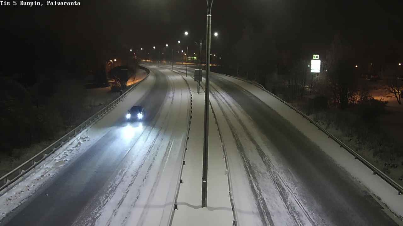 Kelikamerat Kuva Tie 5 Kuopio, Päiväranta, Kuopio, Pohjois-Savo