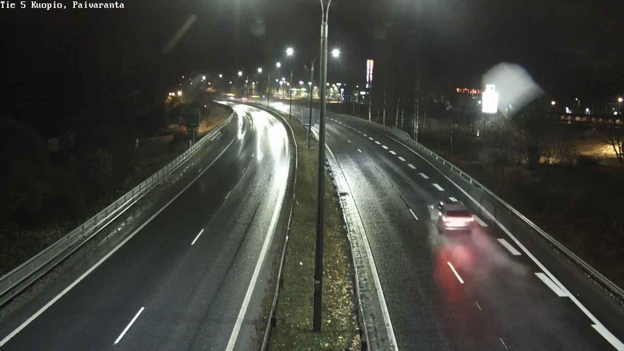 Weather Camera Image Väg 5 Kuopio, Päiväranta, Kuopio, Pohjois-Savo