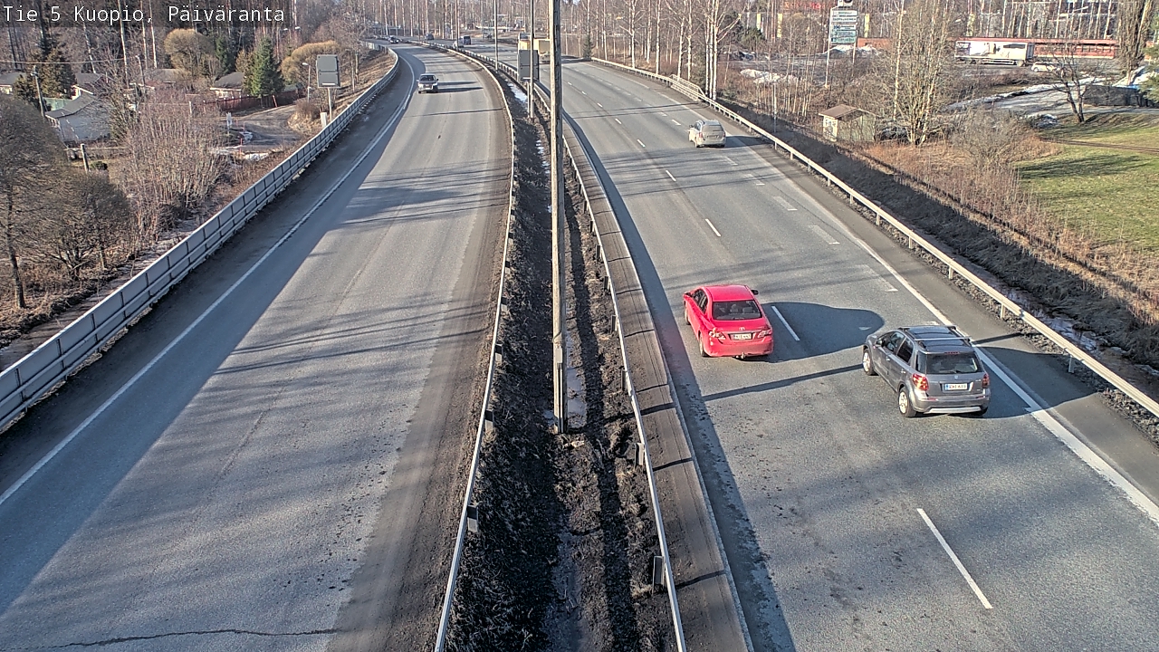 Kelikamerat Kuva Tie 5 Kuopio, Päiväranta, Kuopio, Pohjois-Savo