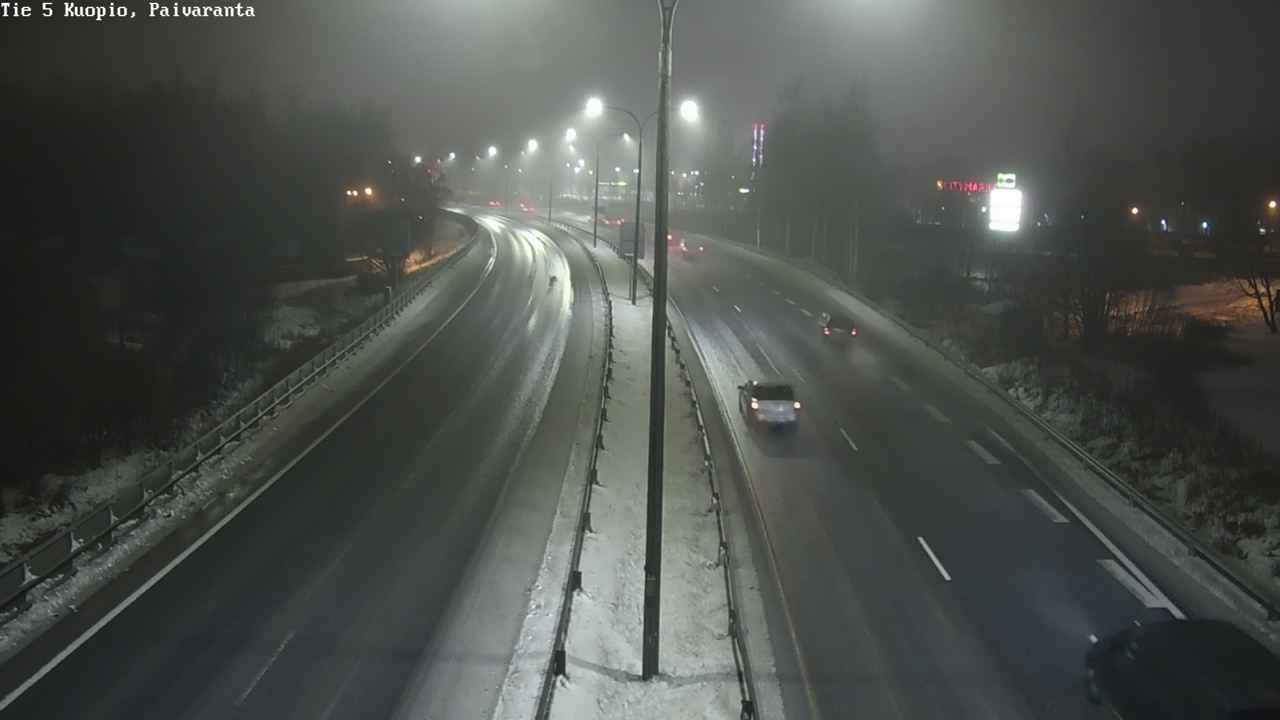 Weather Camera Image Road 5 Kuopio, Päiväranta, Kuopio, Pohjois-Savo