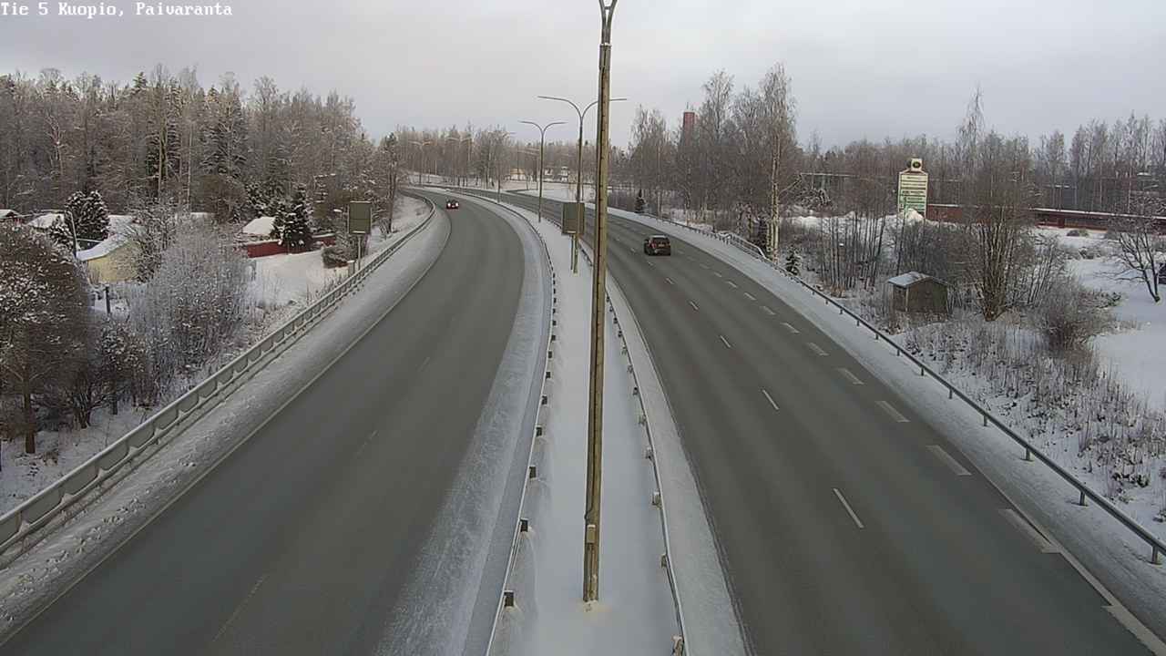 Weather Camera Image Väg 5 Kuopio, Päiväranta, Kuopio, Pohjois-Savo