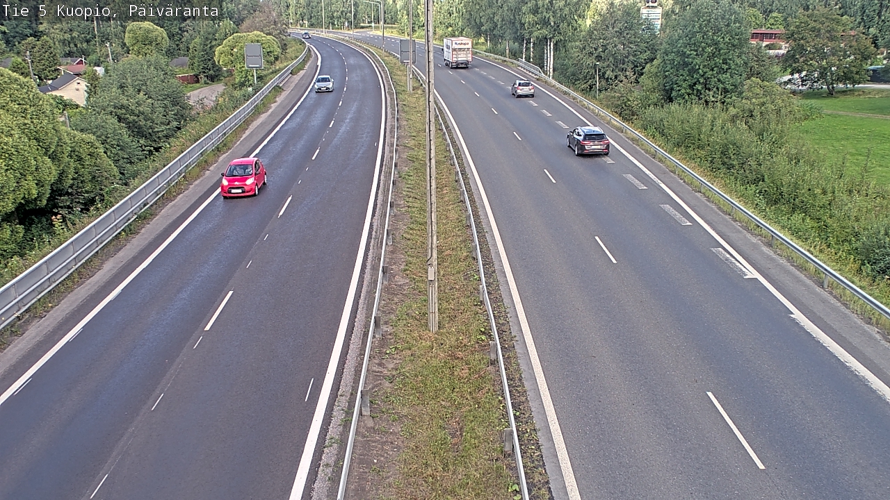 Kelikamerat Kuva Tie 5 Kuopio, Päiväranta, Kuopio, Pohjois-Savo