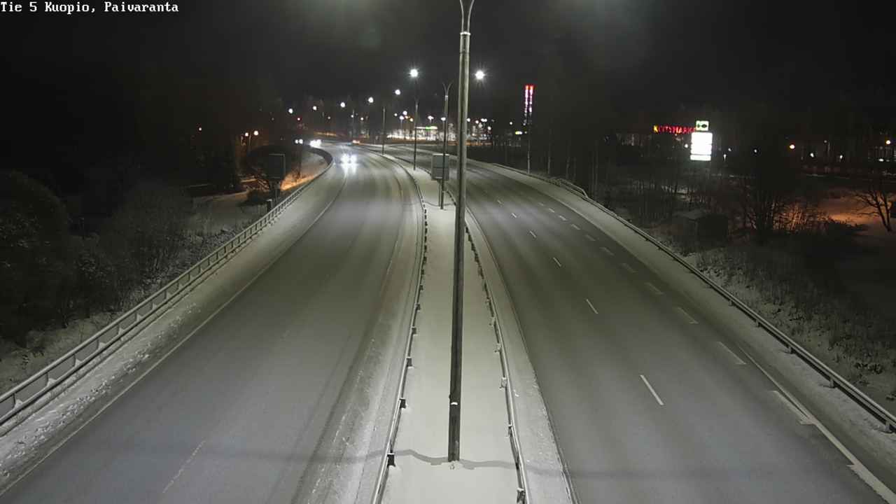 Weather Camera Image Väg 5 Kuopio, Päiväranta, Kuopio, Pohjois-Savo