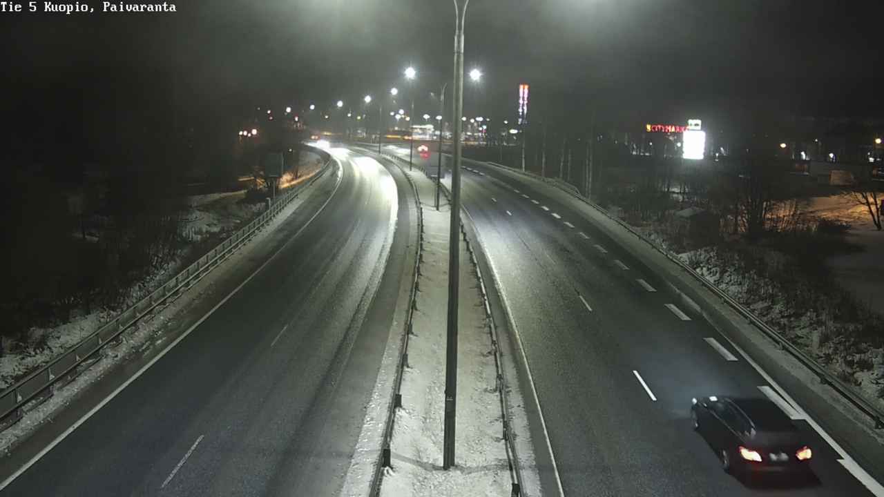 Weather Camera Image Road 5 Kuopio, Päiväranta, Kuopio, Pohjois-Savo