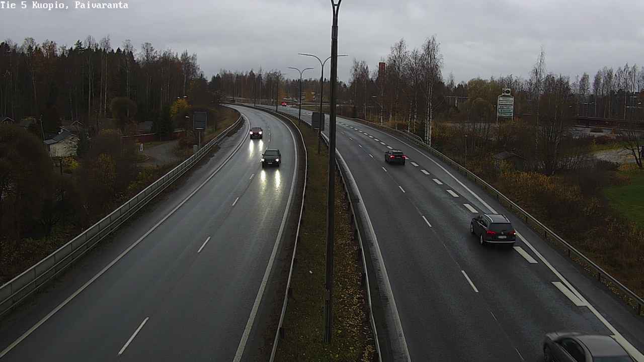 Weather Camera Image Väg 5 Kuopio, Päiväranta, Kuopio, Pohjois-Savo