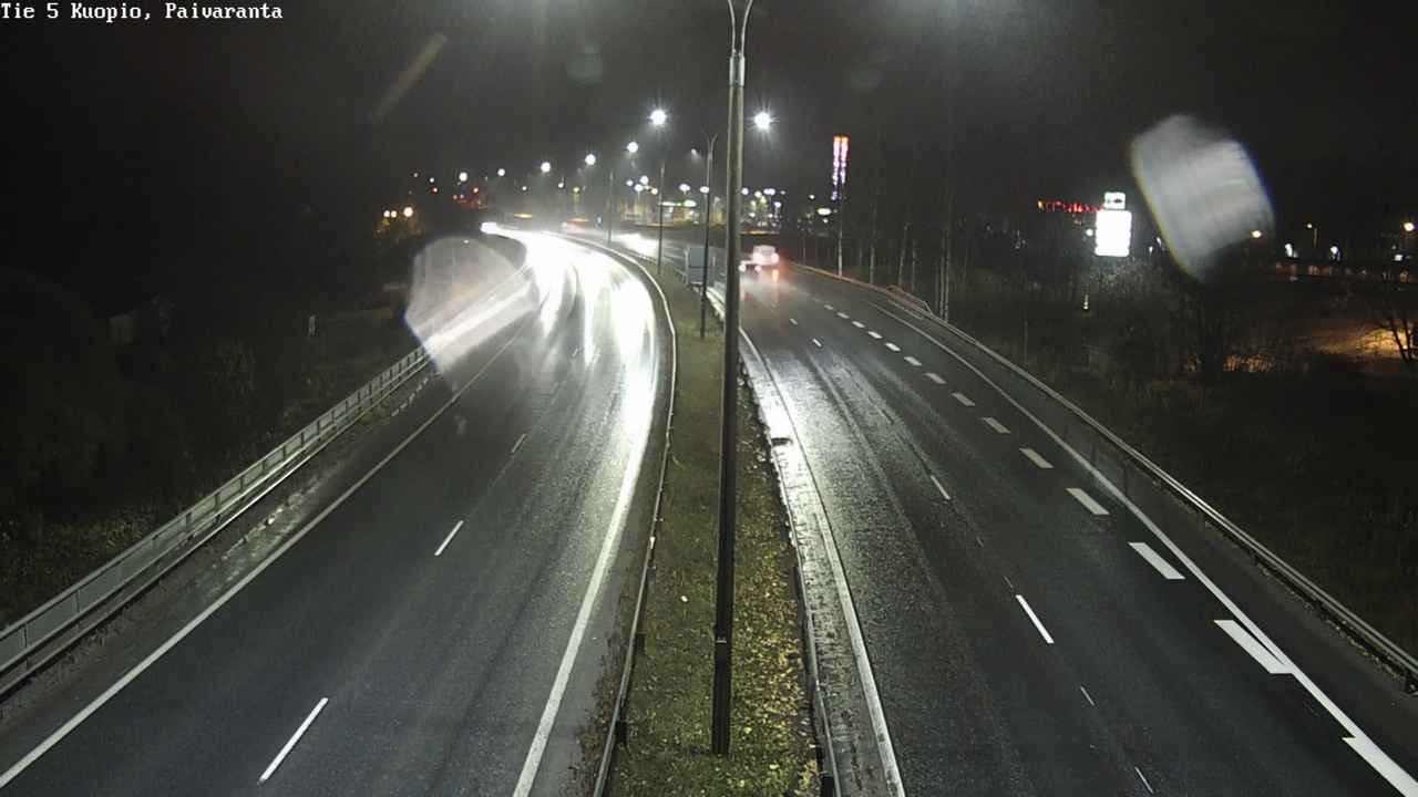 Weather Camera Image Väg 5 Kuopio, Päiväranta, Kuopio, Pohjois-Savo