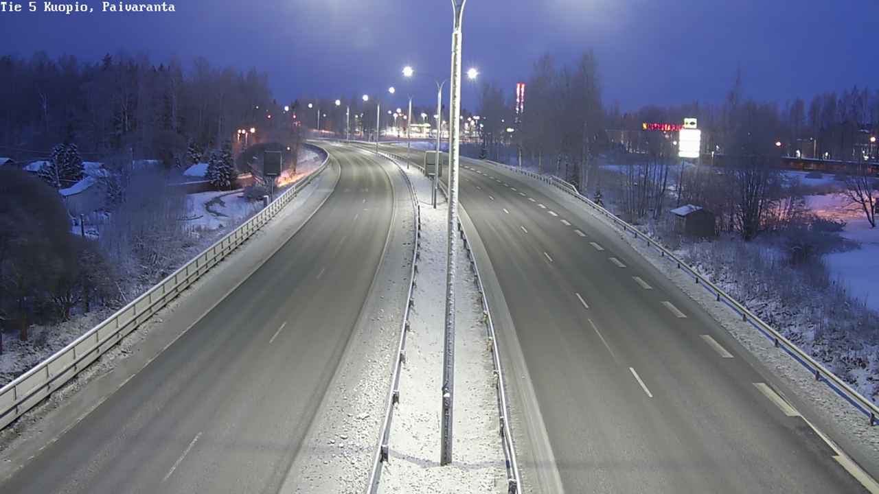 Kelikamerat Kuva Tie 5 Kuopio, Päiväranta, Kuopio, Pohjois-Savo