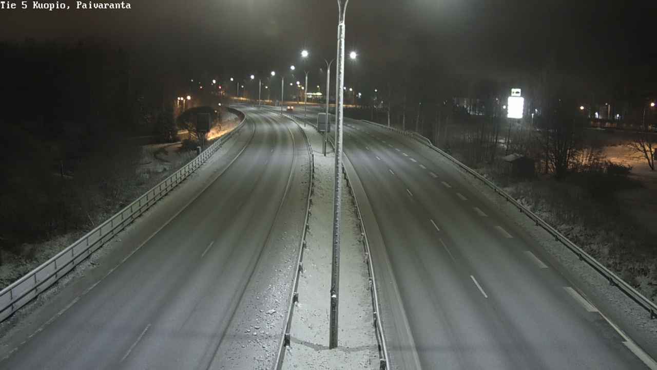 Kelikamerat Kuva Tie 5 Kuopio, Päiväranta, Kuopio, Pohjois-Savo