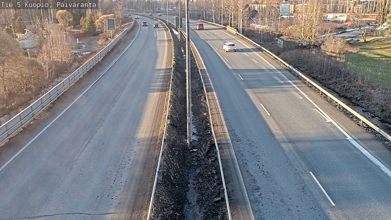 Kelikamerat Kuva Tie 5 Kuopio, Päiväranta, Kuopio, Pohjois-Savo