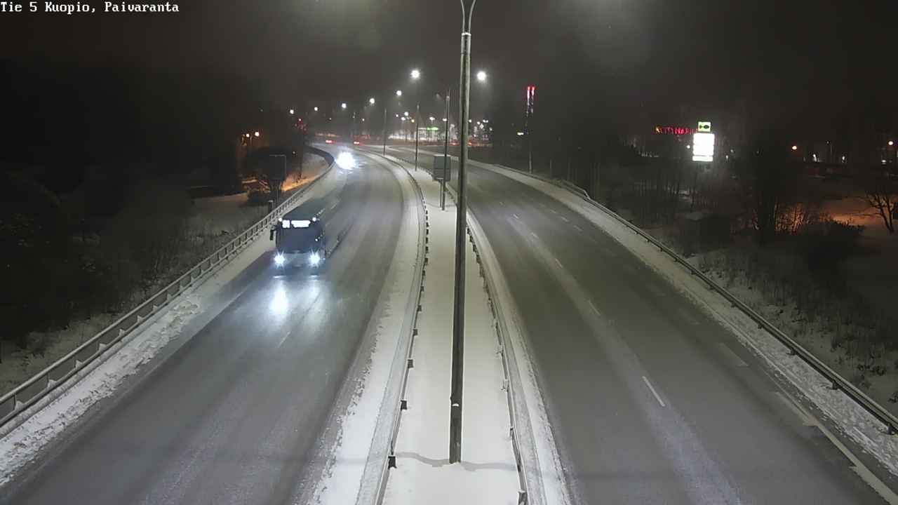 Kelikamerat Kuva Tie 5 Kuopio, Päiväranta, Kuopio, Pohjois-Savo