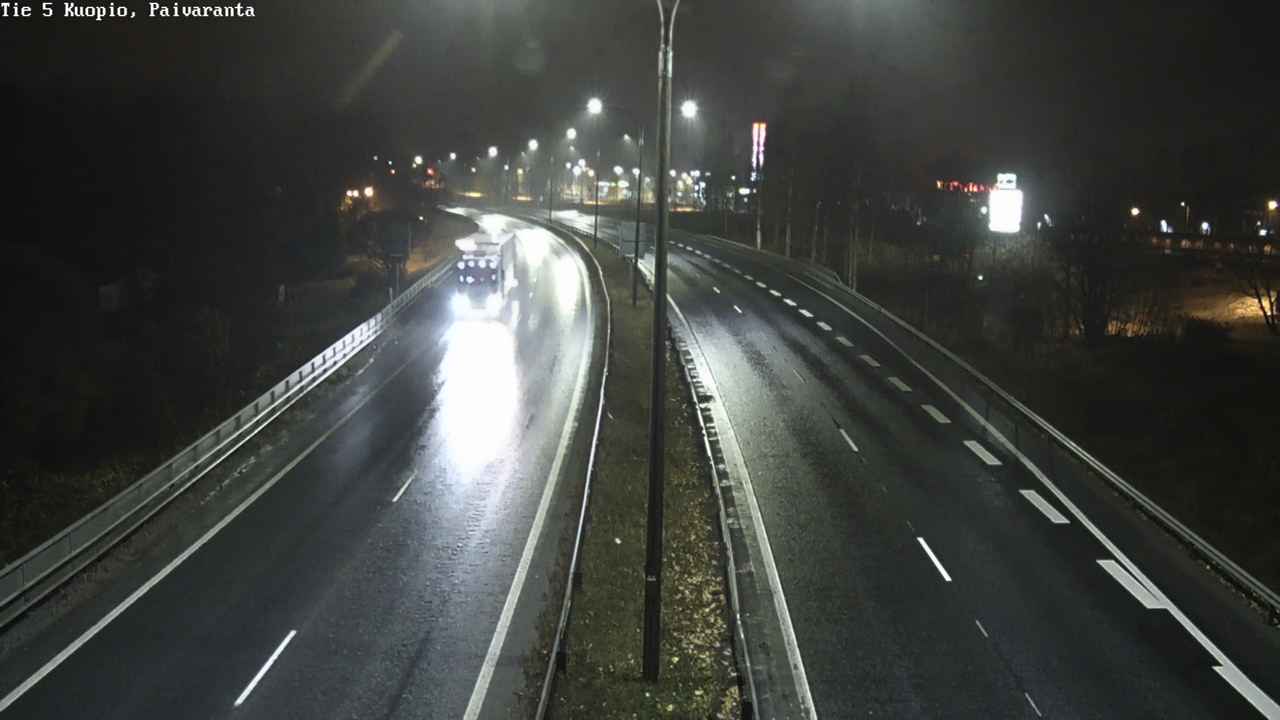 Weather Camera Image Road 5 Kuopio, Päiväranta, Kuopio, Pohjois-Savo