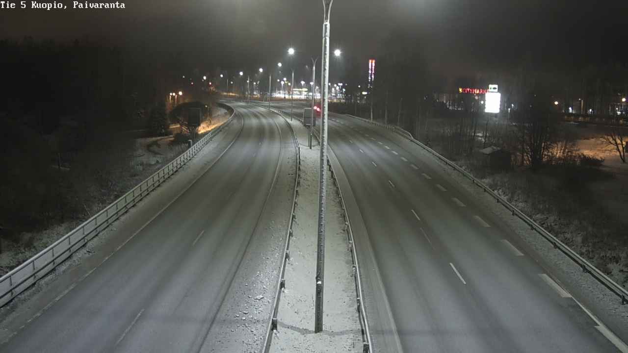 Kelikamerat Kuva Tie 5 Kuopio, Päiväranta, Kuopio, Pohjois-Savo