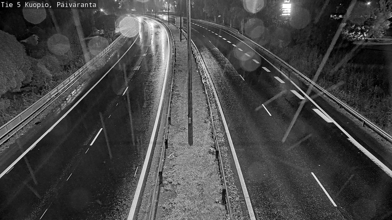 Weather Camera Image Väg 5 Kuopio, Päiväranta, Kuopio, Pohjois-Savo