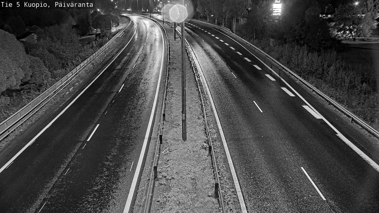 Weather Camera Image Väg 5 Kuopio, Päiväranta, Kuopio, Pohjois-Savo