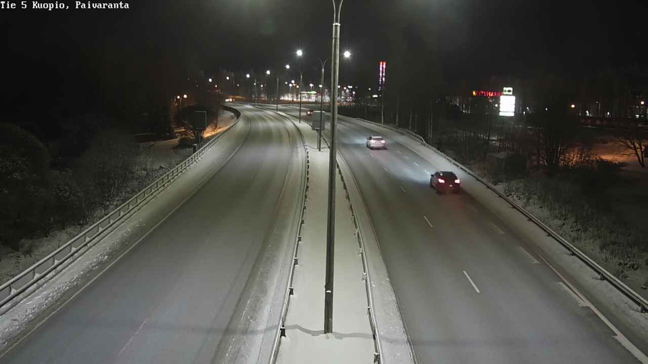 Weather Camera Image Väg 5 Kuopio, Päiväranta, Kuopio, Pohjois-Savo