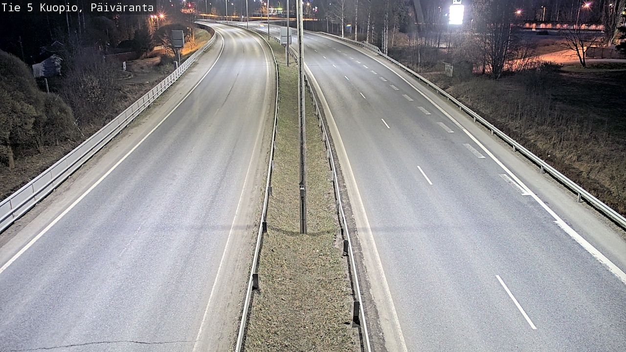 Kelikamerat Kuva Tie 5 Kuopio, Päiväranta, Kuopio, Pohjois-Savo