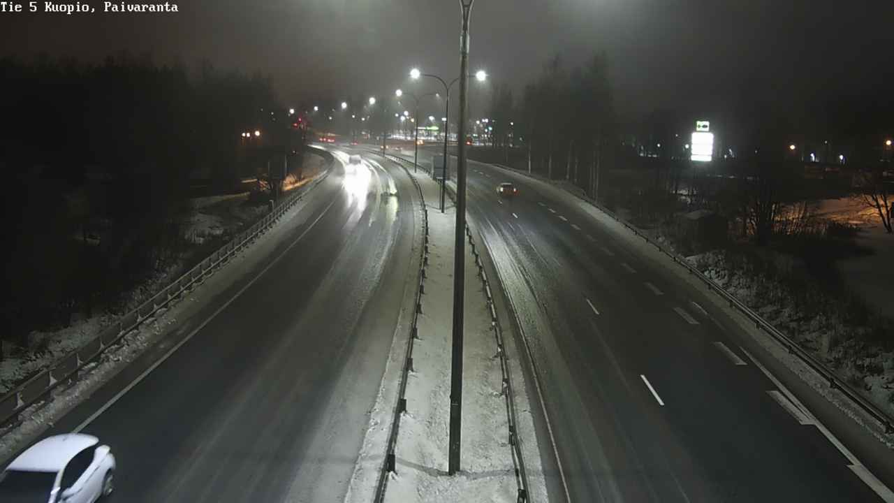 Weather Camera Image Road 5 Kuopio, Päiväranta, Kuopio, Pohjois-Savo