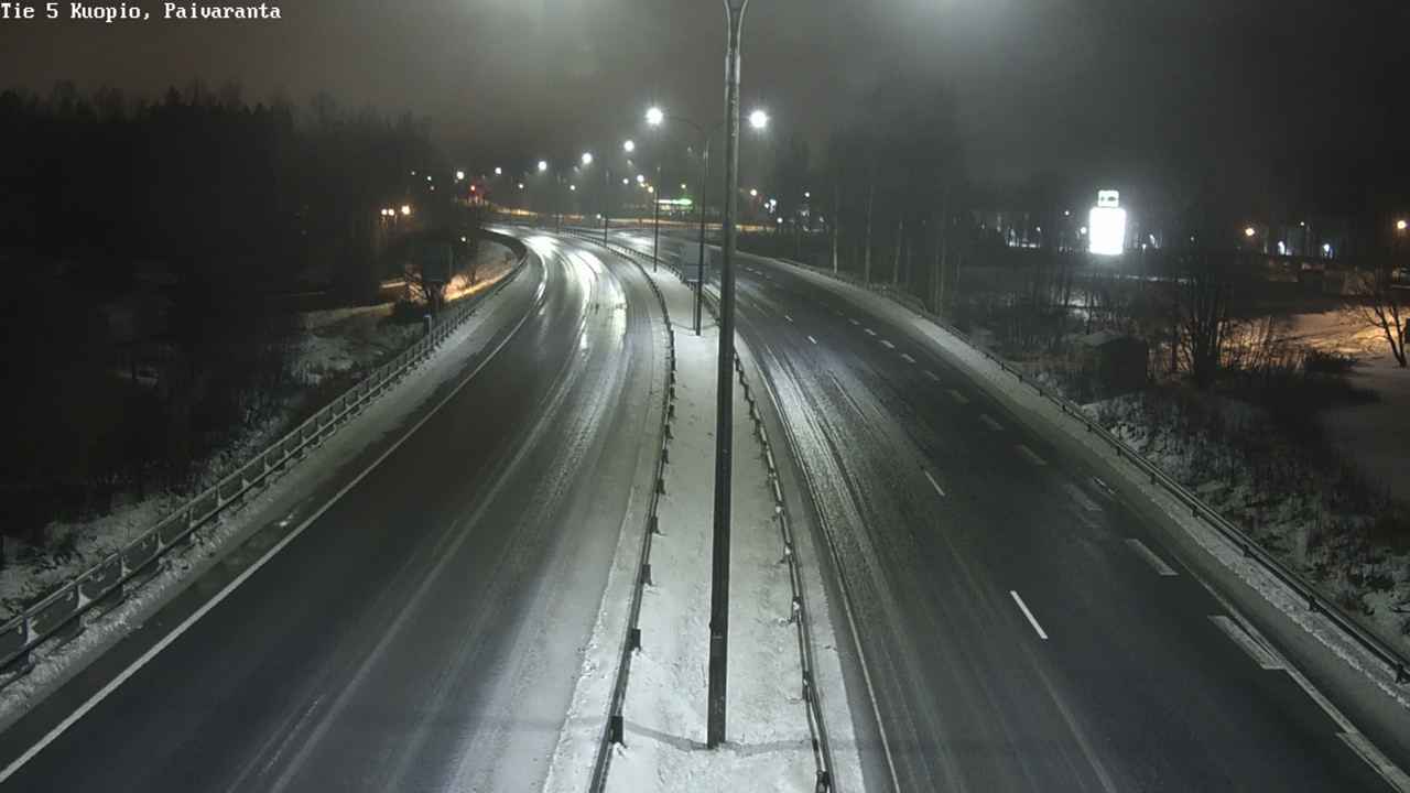 Weather Camera Image Road 5 Kuopio, Päiväranta, Kuopio, Pohjois-Savo
