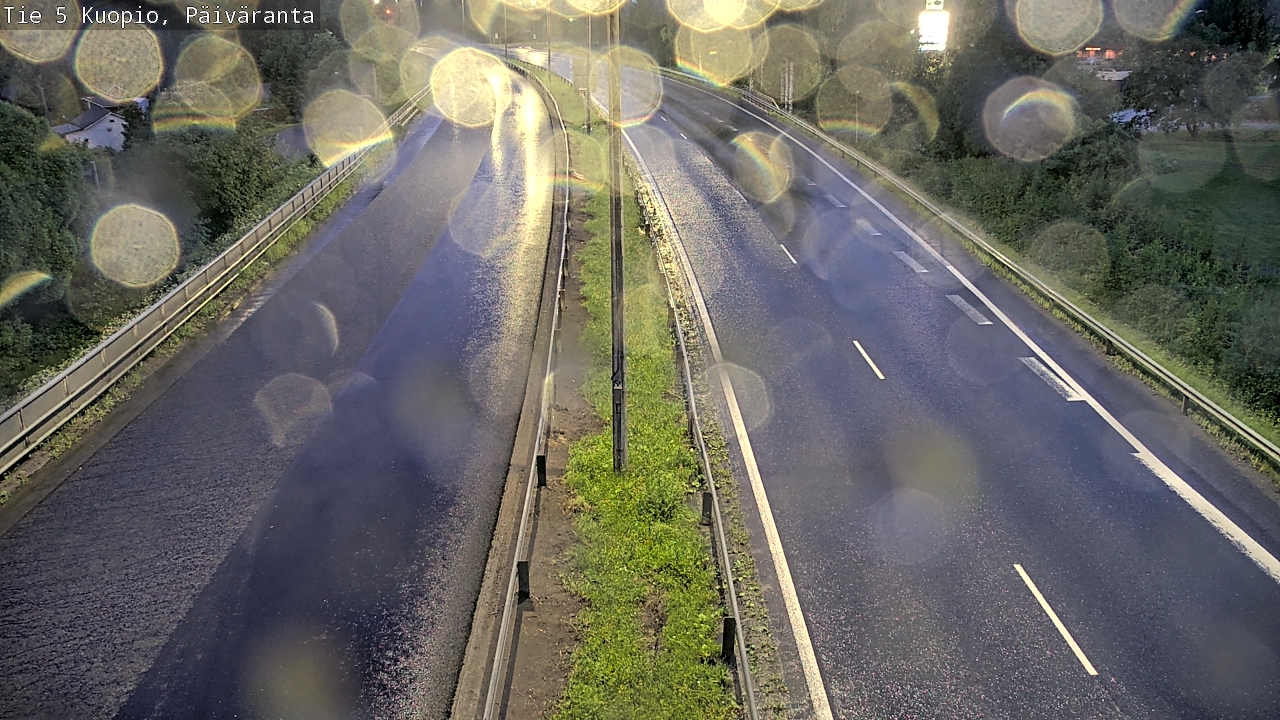 Weather Camera Image Road 5 Kuopio, Päiväranta, Kuopio, Pohjois-Savo