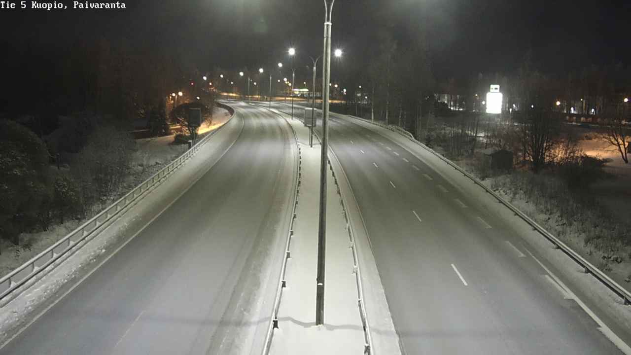 Weather Camera Image Väg 5 Kuopio, Päiväranta, Kuopio, Pohjois-Savo
