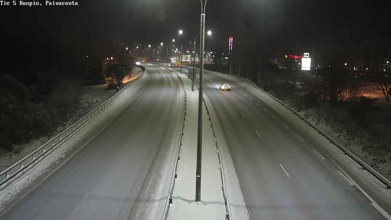 Weather Camera Image Väg 5 Kuopio, Päiväranta, Kuopio, Pohjois-Savo