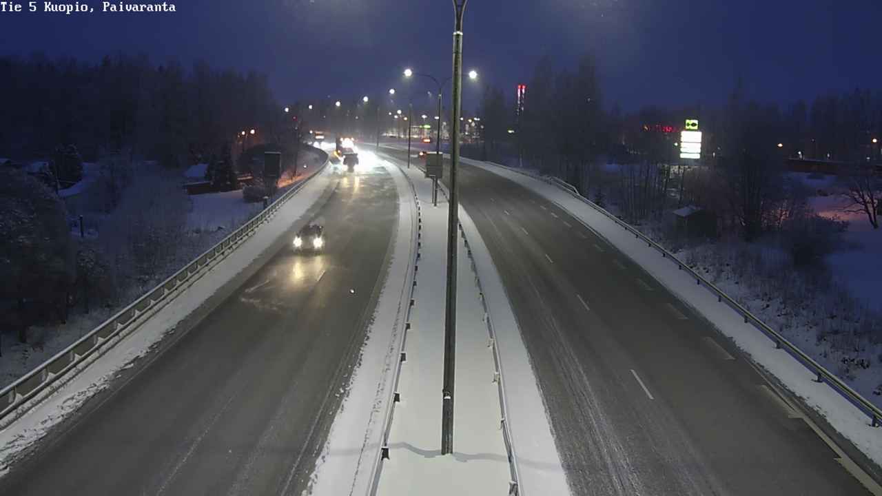 Kelikamerat Kuva Tie 5 Kuopio, Päiväranta, Kuopio, Pohjois-Savo