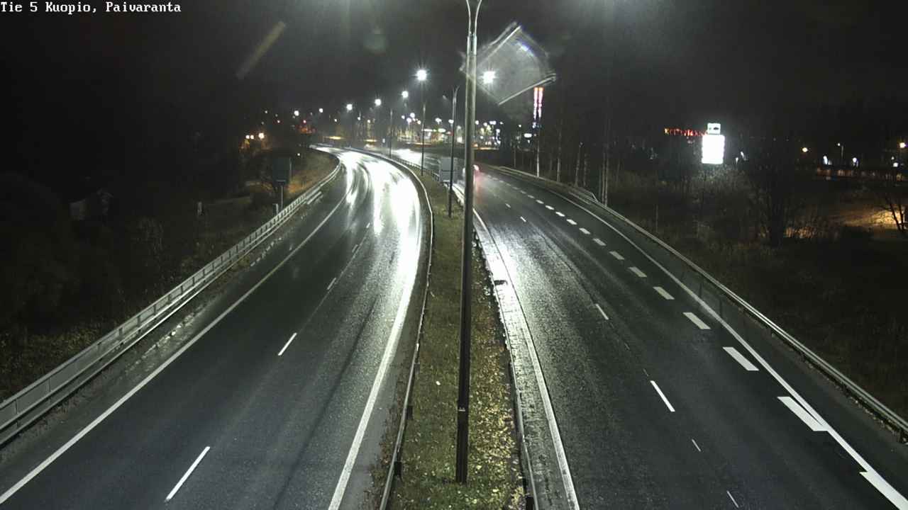 Weather Camera Image Väg 5 Kuopio, Päiväranta, Kuopio, Pohjois-Savo