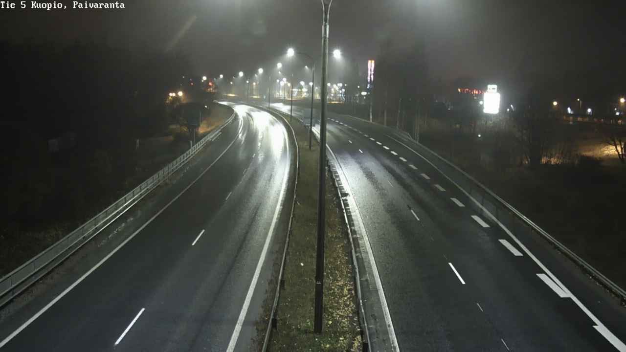 Weather Camera Image Road 5 Kuopio, Päiväranta, Kuopio, Pohjois-Savo