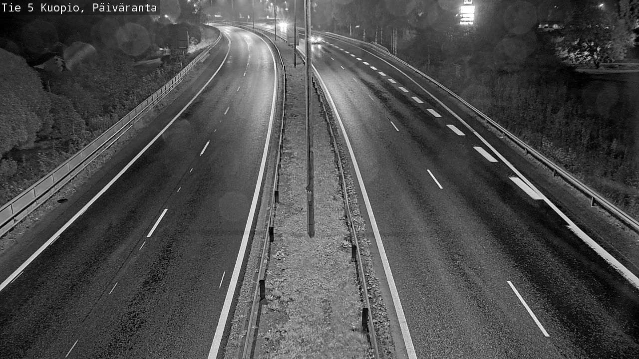 Weather Camera Image Väg 5 Kuopio, Päiväranta, Kuopio, Pohjois-Savo