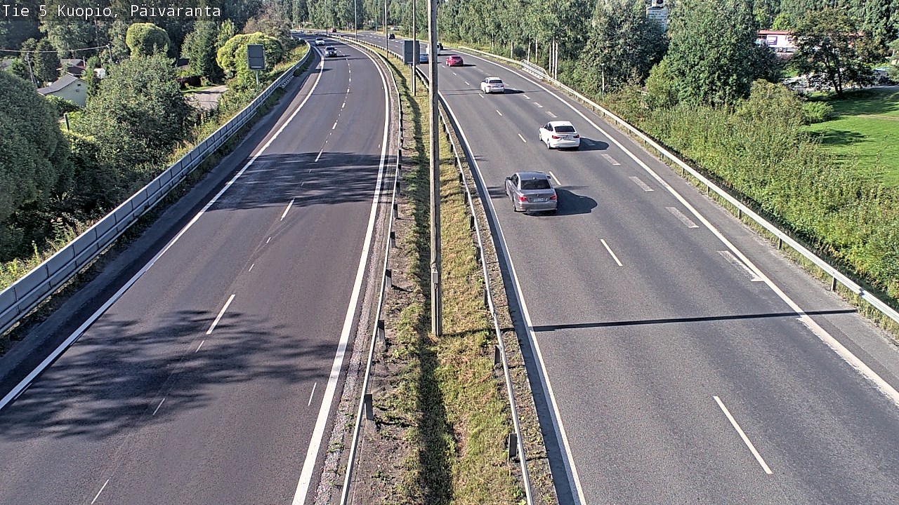 Kelikamerat Kuva Tie 5 Kuopio, Päiväranta, Kuopio, Pohjois-Savo